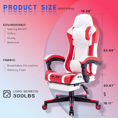ALINUNU High Back Video Ergonomic Racing PC Chaise de jeu avec repose-pieds personnaliser OEM ODM