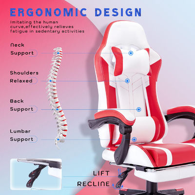 ALINUNU High Back Video Ergonomic Racing PC Chaise de jeu avec repose-pieds personnaliser OEM ODM