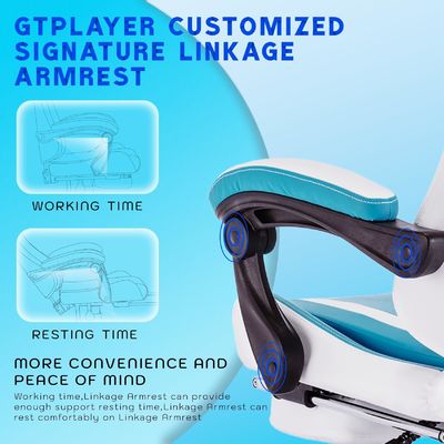 Couleur personnalisée ALINUNU High Back Video Ergonomic PC de course Chaise de jeu avec repose-pieds