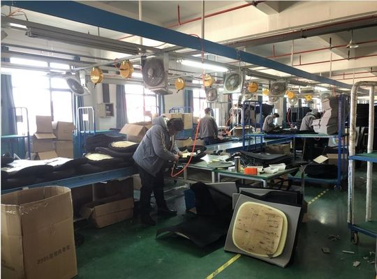 Tabouret à barre pivotante à hauteur réglable rembourrée en cuir PU pour meubles commerciaux