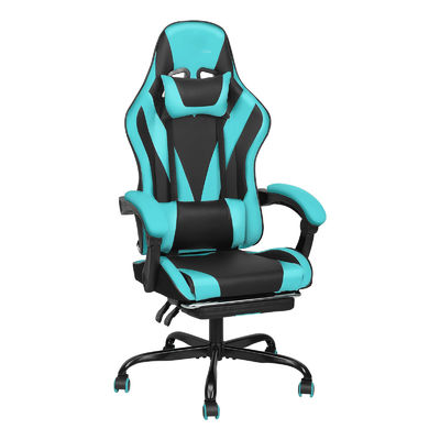 Moderne design haut dos vidéo ergonomie chaise de jeu de course avec repose-pieds abordable