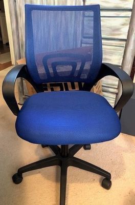ALINUNU Chaise réglable à rouleaux pivotants exécutifs avec logo et emballage de courrier personnalisables