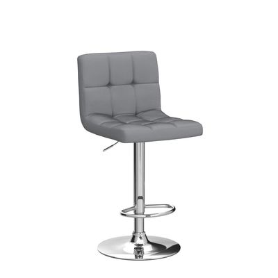 Des tabourets de bar modernes hauteur réglable hauteur de compteur des tabourets de bar chaise en cuir en PU pivotante