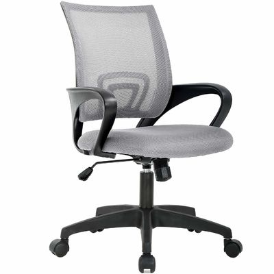 Personnalisez votre espace de travail avec le fauteuil informatique en maille grise ALINUNU Options ODM et OEM