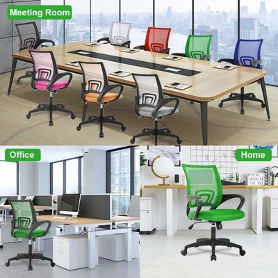 ALINUNU Navy Green Mesh Computer Chair Le choix idéal pour les dirigeants et les bureaux nationaux