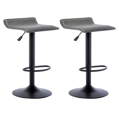 Généraux Tabourets à bar à rotation moderne en cuir PU Tabourets à bar à transport aérien pour meubles commerciaux