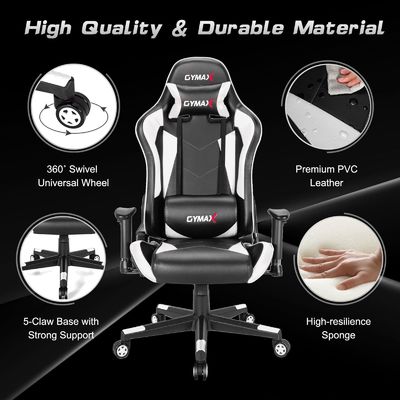 ALINUNU personnalisable laboratoire secret ergonomie chaise de jeu vidéo de course Le style parfait