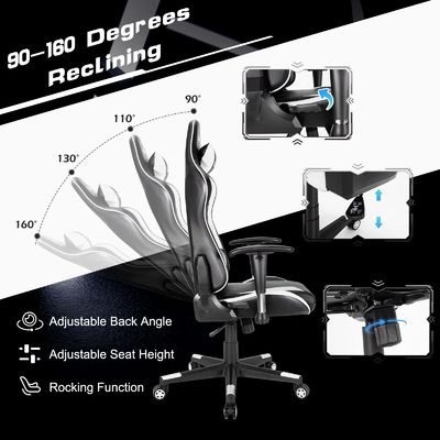 ALINUNU personnalisable laboratoire secret ergonomie chaise de jeu vidéo de course Le style parfait