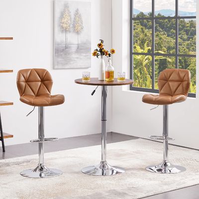 Des tabourets à bar en cuir en PU modernes pour les meubles de bar.
