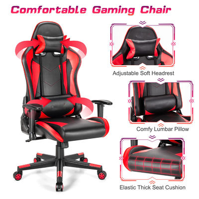 Poids de l'article 42 livres Meubles de bureau à domicile Ergonomie PC de course Chaise de jeux vidéo
