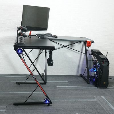Table de jeu ergonomique hauteur réglable Table lumineuse de jeu avec L*W*H 1300*500*782mm