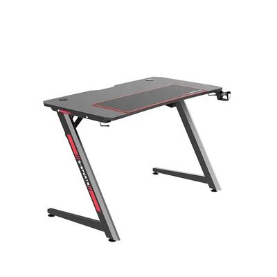 Table de jeu Z Table d'ordinateur avec lutte RGB LED lumière respirante pour l'espace de travail à la maison