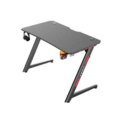 Table de jeu Z Table d'ordinateur avec lutte RGB LED lumière respirante pour l'espace de travail à la maison