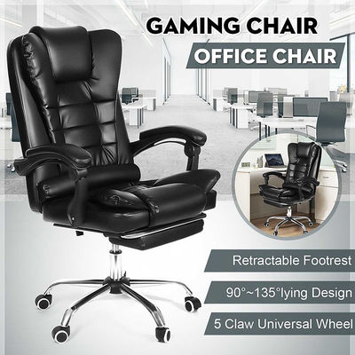 Home Office Emballage du courrier Y cuir Executive Swivel avec repose-pieds par ALINUNU