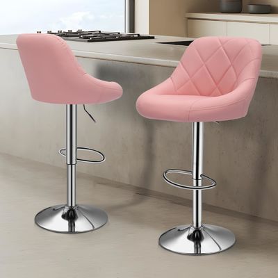 ALINUNU Chaises à manger modernes Bar Pub Tabouret haut avec arrière Bar à la maison Poids de l'article 27.8 livres