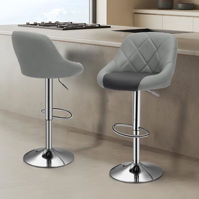 Chaise à dos haut de couleur personnalisée pour la cuisine Restaurant ALINUNU Chaise de bar à tabouret haut