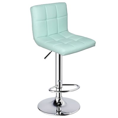Meubles de bar Tabouret de bar pivotant réglable avec siège arrière Matériau de type faux cuir