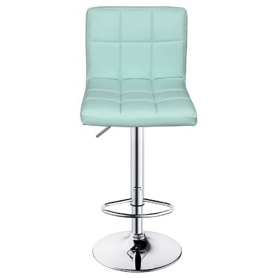 Meubles de bar Tabouret de bar pivotant réglable avec siège arrière Matériau de type faux cuir