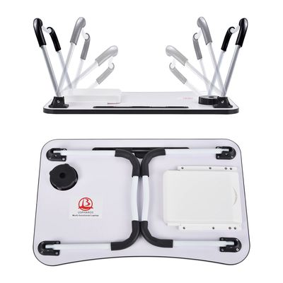Tableau de bureau portable avec porte-gobelets 15.7 &quot;D x 23.6&quot;W x 11&quot;H
