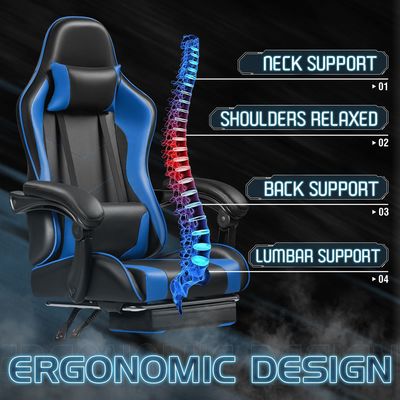 Améliorez votre salle de jeux ou votre salon avec Alinunu Racing Razer Chaise de jeux Meubles de bureau maison de style moderne