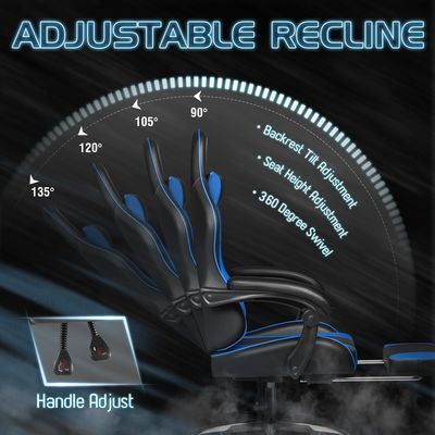 Améliorez votre salle de jeux ou votre salon avec Alinunu Racing Razer Chaise de jeux Meubles de bureau maison de style moderne