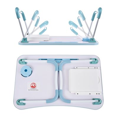 Hôtel restaurant banquet maison portable pliable bureau portable plateau de lit avec porte-gobelets
