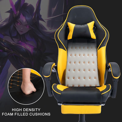 Chaise de jeu de massage en cuir en rotation Conception ergonomique et pivotante nécessitant un siège