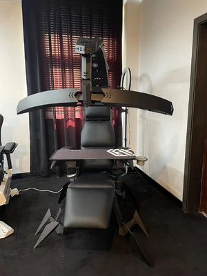 ALINUNU Scorpion Chaise de jeu Assise inclinable Cockpit zéro gravité Tilt Personnaliser le courrier
