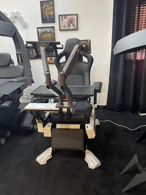 ALINUNU Scorpion Chaise de jeu Assise inclinable Cockpit zéro gravité Tilt Personnaliser le courrier