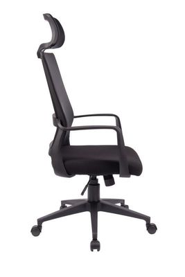 Tableau de bureau haut arrière Chaises de bureau avec siège en maille noire KB-3-1 et Back KB-99-11