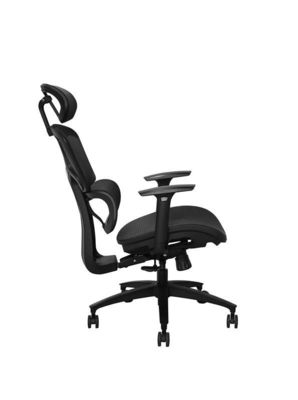Tableau de bureau haut arrière Chaises de bureau avec siège en maille noire KB-3-1 et Back KB-99-11
