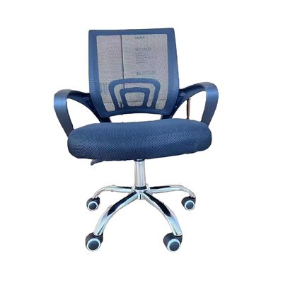 Chaise de bureau rotative ergonomique moderne à base d'argent pour améliorer l'efficacité du travail