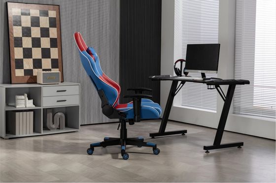 Restez à l'aise pendant de longues séances de jeu avec une chaise de jeu à dos élevé et un repose-pieds