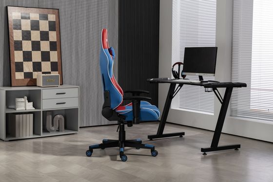 Restez à l'aise pendant de longues séances de jeu avec une chaise de jeu à dos élevé et un repose-pieds