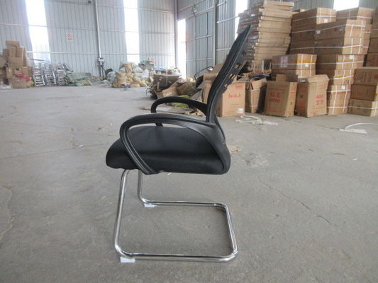 Chaise ergonomique de style moderne à base argentée en maille Chaise de bureau avec hauteur réglable