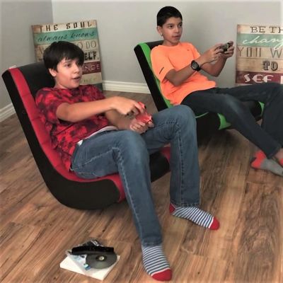 Chaise de jeu ALINUNU hauteur réglable pour enfants et adolescents