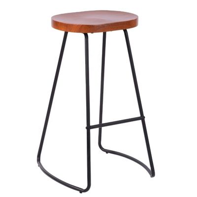 Étagère haute assemblage facile 5 minutes pour le style nordique moderne maison en acier haute barre simple