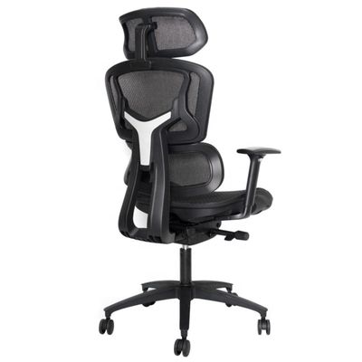 Meubles commerciaux Chaise de bureau ergonomique avec accoudoirs tournants et réglables en 3D