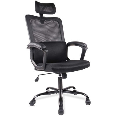 Chaise d'ordinateur de bureau à domicile en maille ergonomique avec couleur personnalisée et roulement rotatif