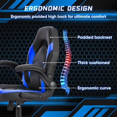 Chaise de jeu pivotante ergonomique OEM pour chaise de jeu vidéo réglable de grande et haute hauteur