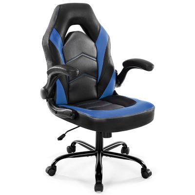 Chaise de jeu informatique pivotante 360 avec réglage de la hauteur et fonction de fauteuil reposant offerte