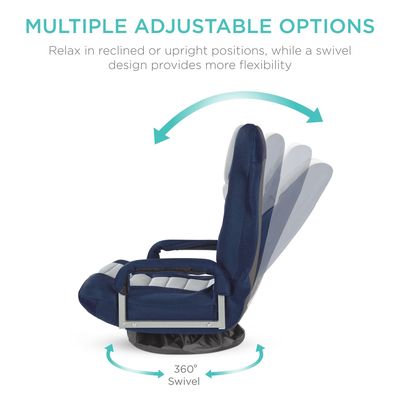 Chaise de jeu pivotante à 360 degrés polyvalente pour regarder la télévision