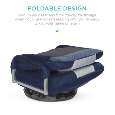 Chaise de jeu pivotante à 360 degrés polyvalente pour regarder la télévision