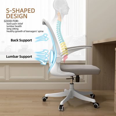 Tableau et chaise en maille arrière chaise de bureau avec support lombaire hauteur réglable