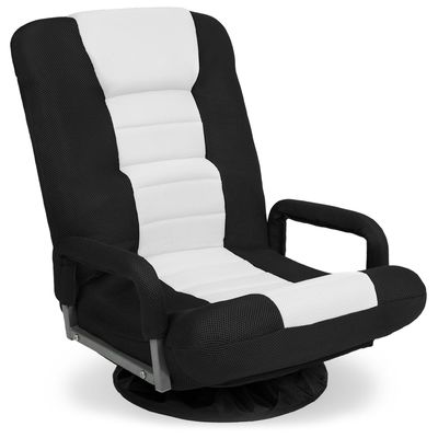 Chaise pivotante ALINUNU 360 degrés fauteuil à plancher polyvalent Rocker pour télévision 17 livres