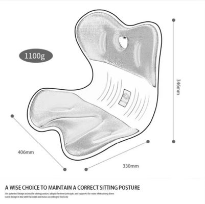 Dimensions du produit 406*330*346mm Chaise à coussin de correction de posture en L pour le confort