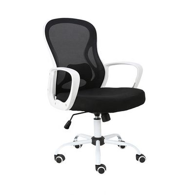 Meubles commerciaux Tabouret réglable exécutif Mid Back Mesh Chaise de bureau style moderne
