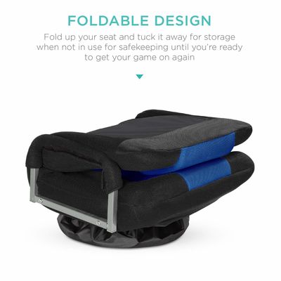 Emballage du courrier ALINUNU Chaise de jeu pivotante à 360 degrés Chaise à plancher polyvalente Rocker pour télévision