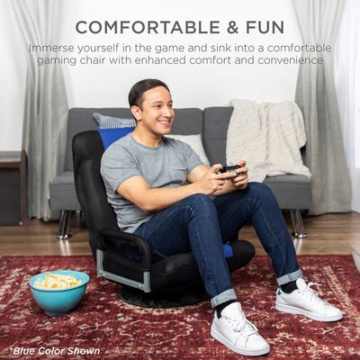 Chaise de jeu pivotante ALINUNU pour télévision 300 livres Poids capacité 360 degrés polyvalent