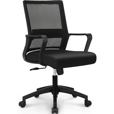 Chaise de bureau exécutif Chaise en maille avec support lombaire et accoudoir réglable en hauteur